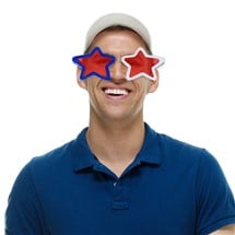 Patriotic Star Jumbo Sunglasses
